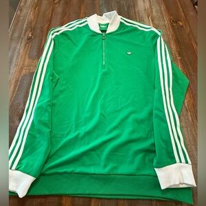 Adidas Green Quarter Zip